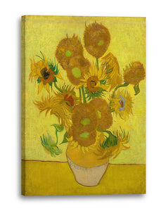 Leinwandbild Vincent van Gogh - Sonnenblumen (1889)