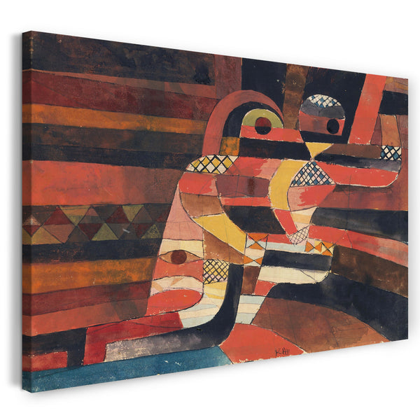 Leinwandbild Paul Klee - Liebespaar (1920)