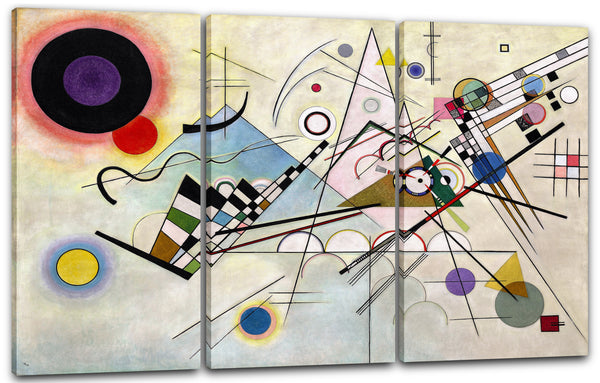 Leinwandbild Wassily Kandinsky - Komposition 8 (1923)