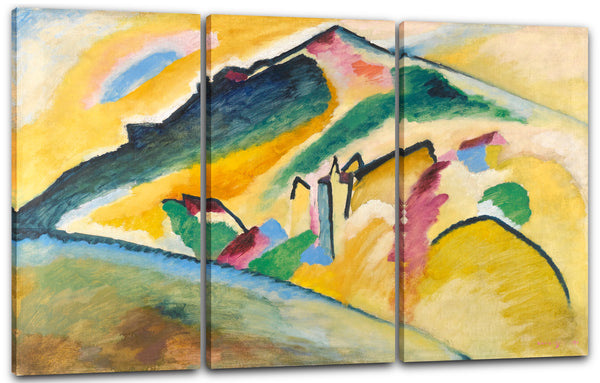 Leinwandbild Wassily Kandinsky - Herbstlandschaft (1911)