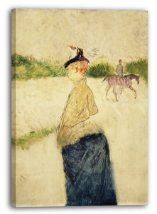 Leinwandbild Henri de Toulouse-Lautrec - Emilie