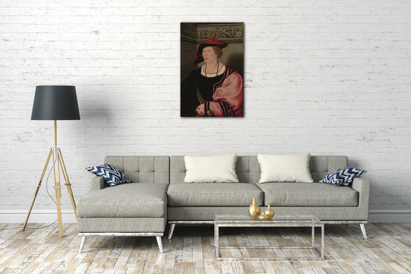 Leinwandbild Hans Holbein der Jüngere - Benedikt von Hertenstein (geb. um 1495, gestorben 1522)