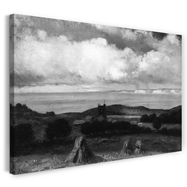 Leinwandbild George H. Bogert - Chale, Isle of Wight, Blick auf die Nadeln