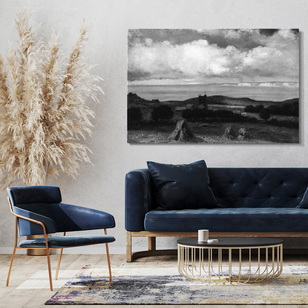 Leinwandbild George H. Bogert - Chale, Isle of Wight, Blick auf die Nadeln