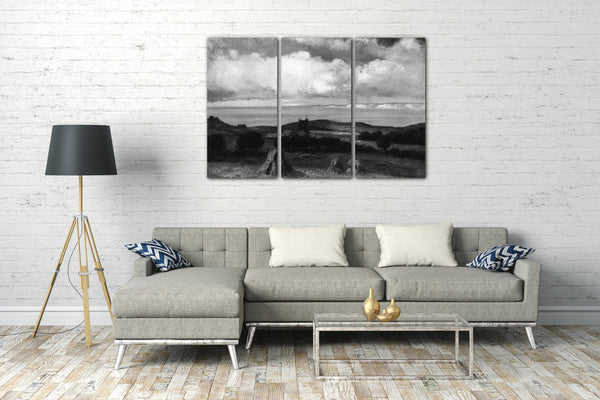 Leinwandbild George H. Bogert - Chale, Isle of Wight, Blick auf die Nadeln