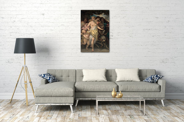 Top-Angebot Kunstdruck Narcisse-Virgile Díaz de la Peña - Diana Leinwand auf Keilrahmen gespannt