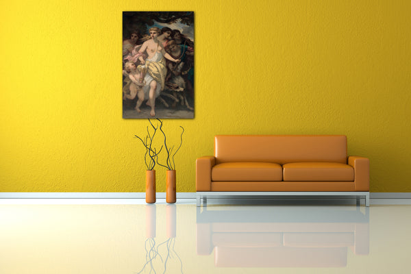 Top-Angebot Kunstdruck Narcisse-Virgile Díaz de la Peña - Diana Leinwand auf Keilrahmen gespannt