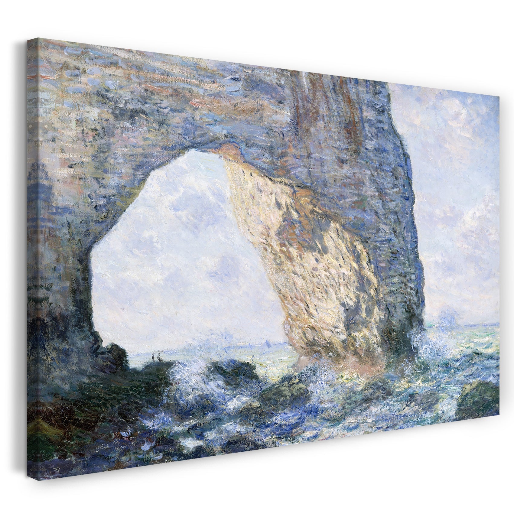 Leinwandbild Claude Monet - Das Manneporte bei Etretat (1883)