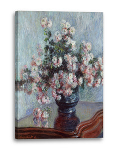 Leinwandbild Claude Monet - Chrysanthemen (1882)