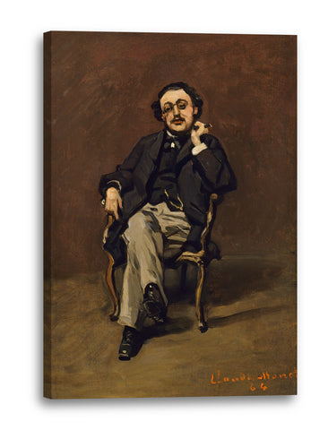 Leinwandbild Claude Monet - Dr. Leclenché (1864)