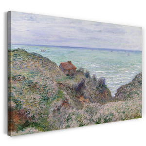 Leinwandbild Claude Monet - Die Hütte des Zollwächters (1882)