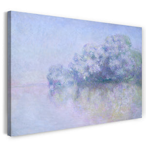 Leinwandbild Claude Monet - Île aux Orties bei Vernon (1897)