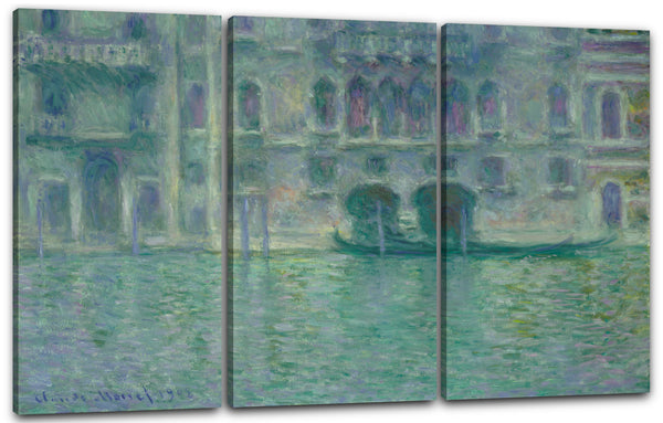 Leinwandbild Claude Monet - Palazzo da Mula, Venedig (1908)