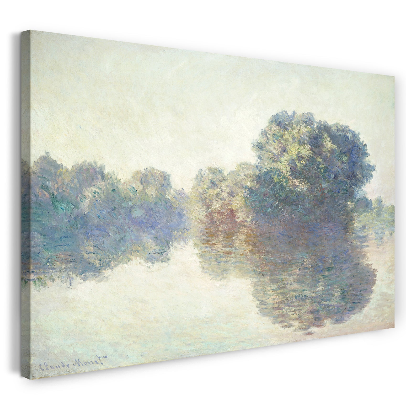 Leinwandbild Claude Monet - Die Seine bei Giverny (1897)