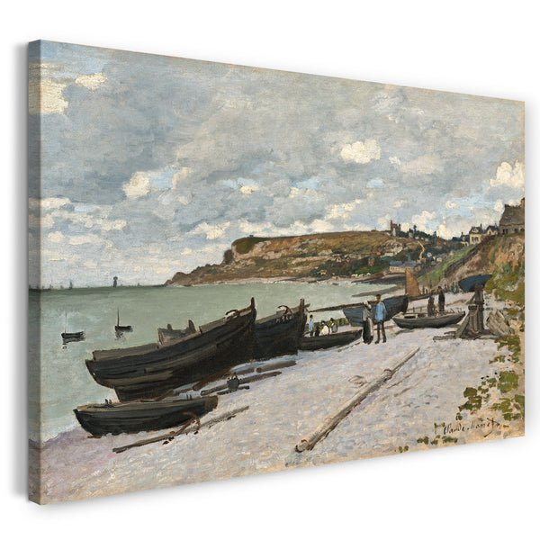 Leinwandbild Claude Monet - Sainte-Adresse (1867)