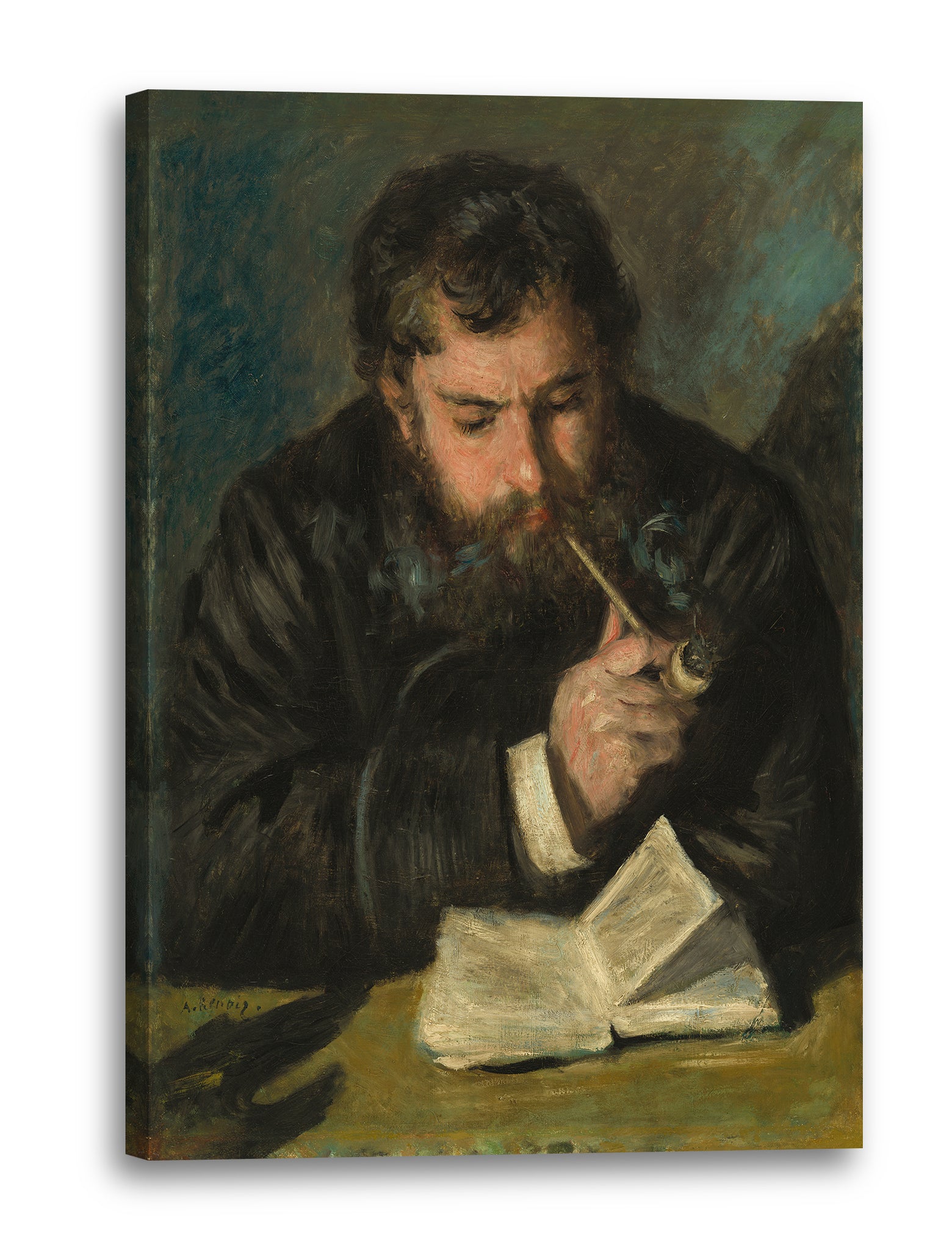 Leinwandbild Claude Monet - Selbstportrait (1872)