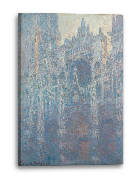 Leinwandbild Claude Monet - Das Tor der Kathedrale von Rouen im Morgenlicht (1894)