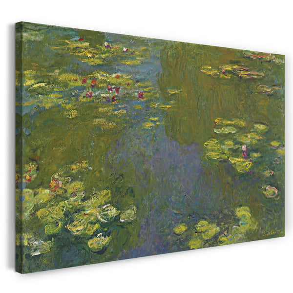 Leinwandbild Claude Monet - Seerosenteich (frz. Le Bassin aux Nymphéas) (1919)