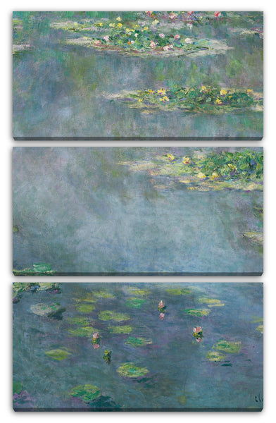 Leinwandbild Claude Monet - Seerosen (frz. Nymphéas) (1906)