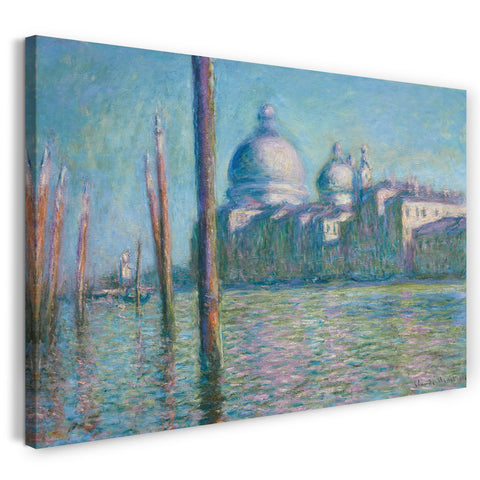 Leinwandbild Claude Monet - Der große Kanal, Venedig (frz. Le grand canal) (1908)