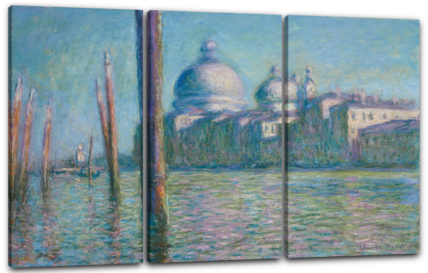 Leinwandbild Claude Monet - Der große Kanal, Venedig (frz. Le grand canal) (1908)