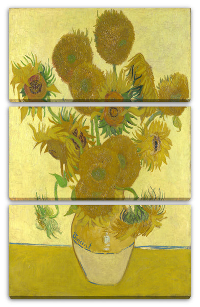 Leinwandbild Vincent van Gogh - Sonnenblumen (1888)