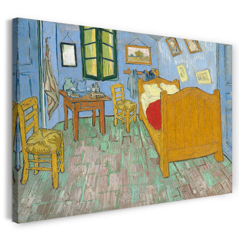 Leinwandbild Vincent van Gogh - Das Schlafzimmer - zweite Version (1889)