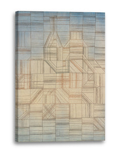 Leinwandbild Paul Klee - Variationen (Progressives Motiv) (1927)