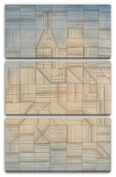 Leinwandbild Paul Klee - Variationen (Progressives Motiv) (1927)