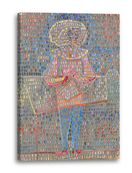 Leinwandbild Paul Klee - Junge im schicken Gewand (1931)