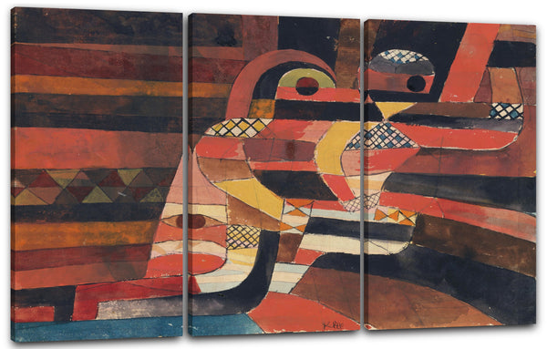 Leinwandbild Paul Klee - Liebespaar (1920)