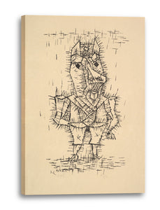 Leinwandbild Paul Klee - Ass (Esel) (1925)