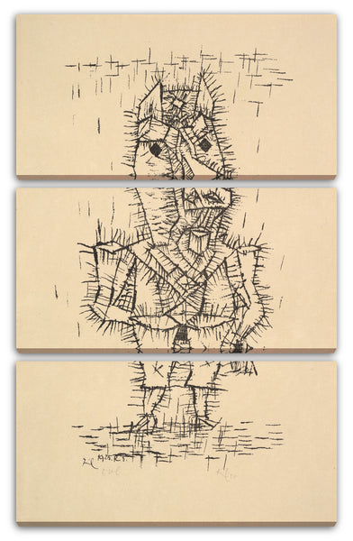 Leinwandbild Paul Klee - Ass (Esel) (1925)