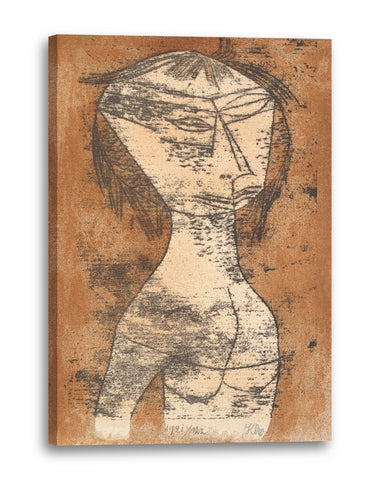 Leinwandbild Paul Klee - Die Helige vom inner Licht (1921)