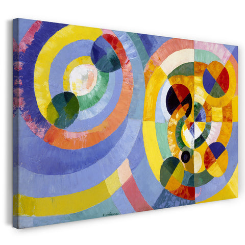 Leinwandbild Robert Delaunay - Zirkuläre Formen (Formes circulaires) (1930)