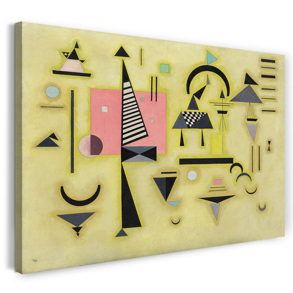Leinwandbild Wassily Kandinsky - Entscheidendes Rosa (1932)