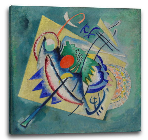 Leinwandbild Wassily Kandinsky - Rote Ellipse (1920)