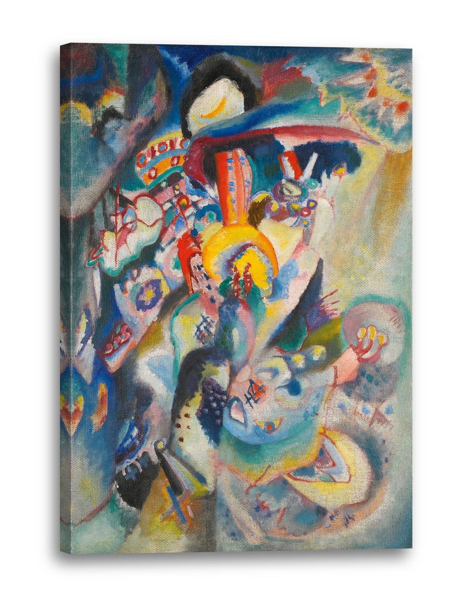 Leinwandbild Wassily Kandinsky - Moskau II (1916)