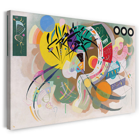 Leinwandbild Wassily Kandinsky - Dominante Kurve (1936)