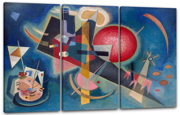 Leinwandbild Wassily Kandinsky - Im Blau (1925)