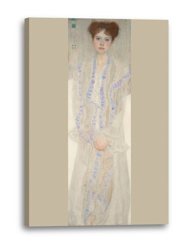 Leinwandbild Gustav Klimt - Bildnis Gertrud Loew (1902)