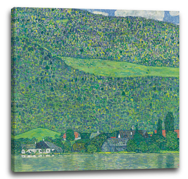 Leinwandbild Gustav Klimt - Litzlberg am Attersee (1914/1915)
