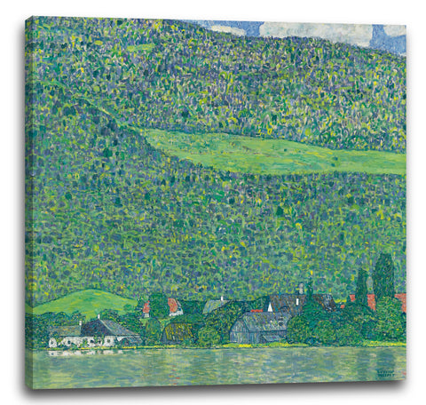 Leinwandbild Gustav Klimt - Litzlberg am Attersee (1914/1915)