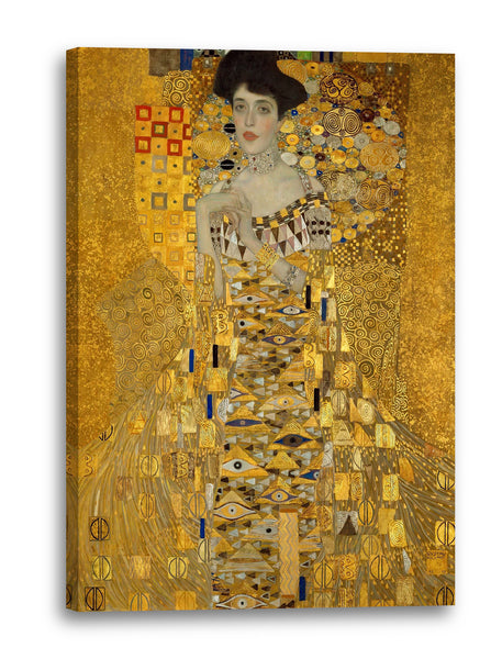 Leinwandbild Gustav Klimt - Adele Bloch-Bauer I (1907)