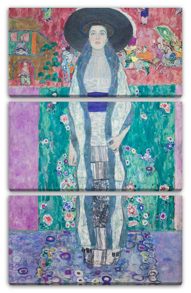 Leinwandbild Gustav Klimt - Adele Bloch-Bauer II (1912)