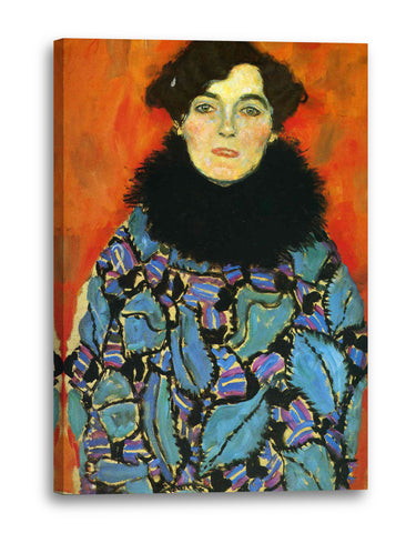 Leinwandbild Gustav Klimt - Johanna Staude (1918)