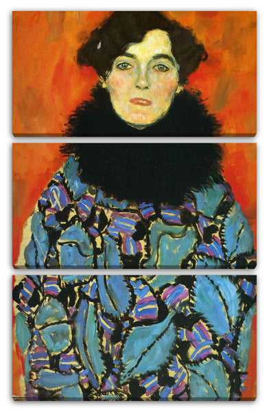 Leinwandbild Gustav Klimt - Johanna Staude (1918)