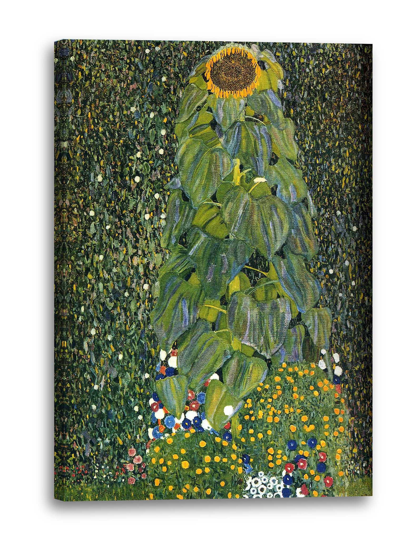 Leinwandbild Gustav Klimt - Die Sonnenblume (1907)