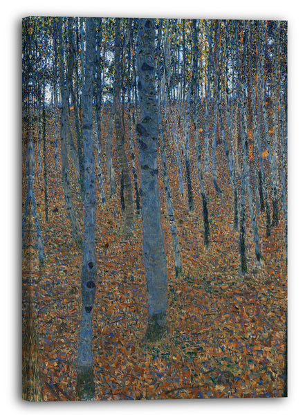 Leinwandbild Gustav Klimt - Buchenwald I (1902)