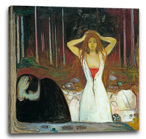 Leinwandbild Edward Munch - Asche (1894)